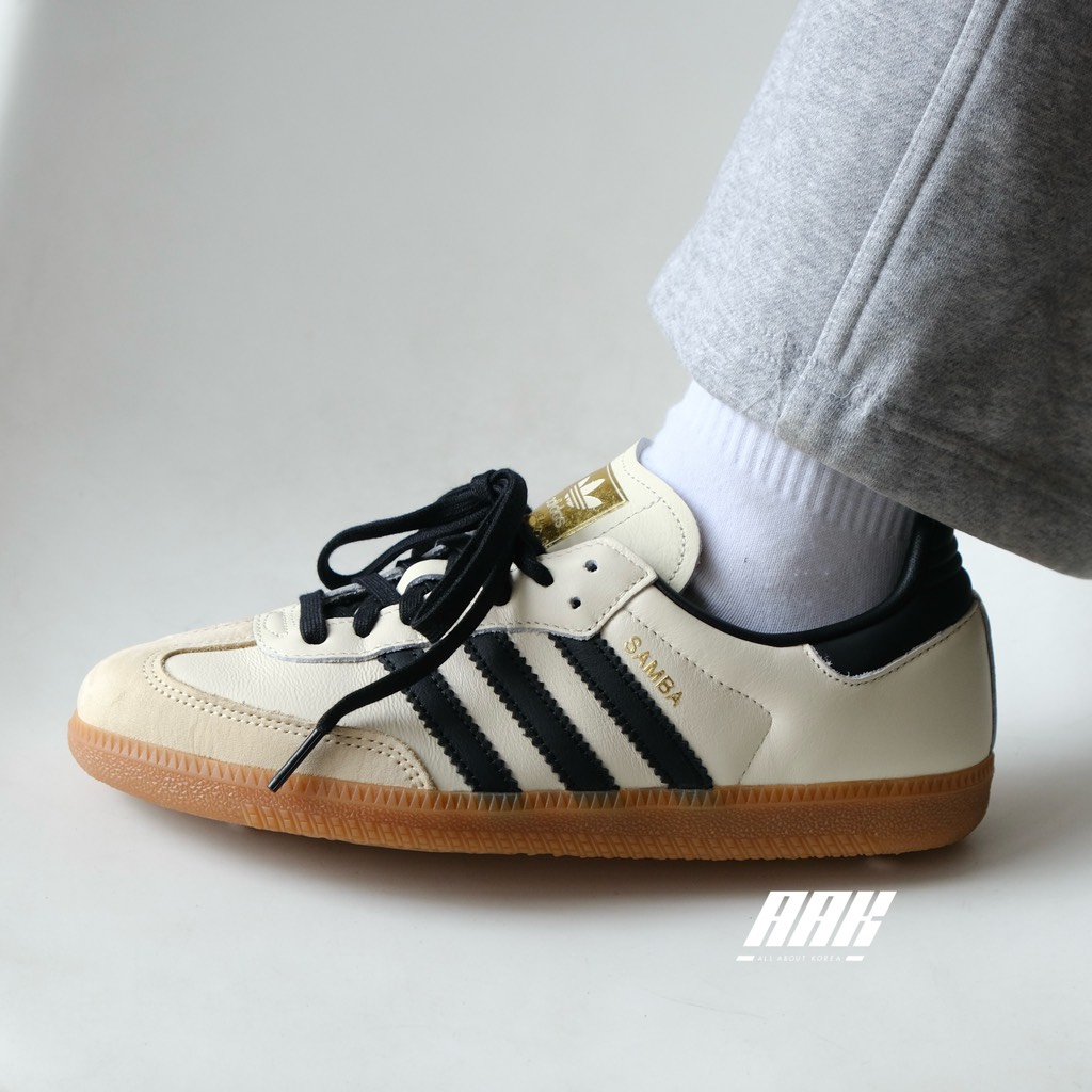 Cream Straga ADIDAS SAMBA OG (ID0478) CREAM WHITE/SAND STRATA
