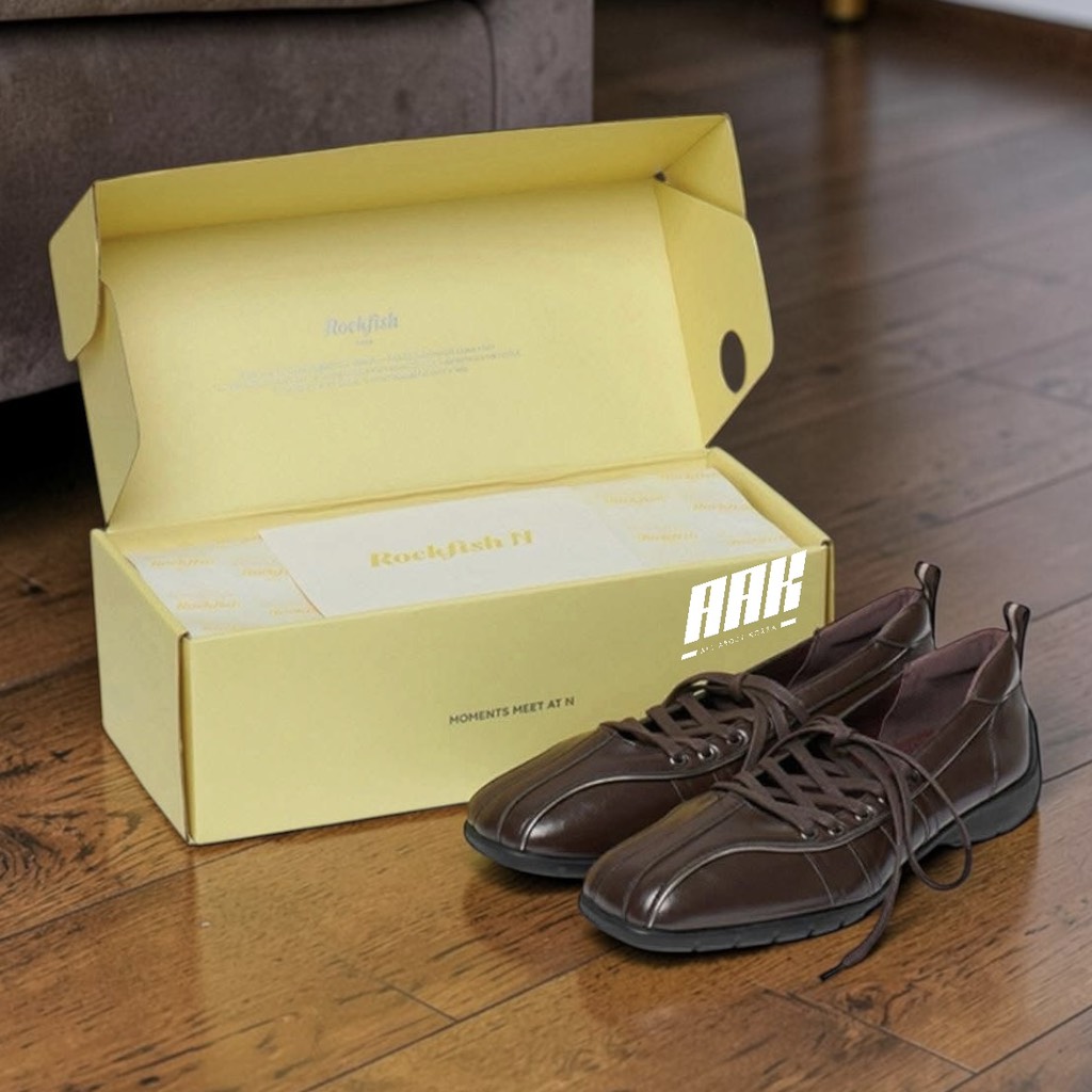 ROCKFISH BLISS LACEUP SNEAKERS V2 - BROWN