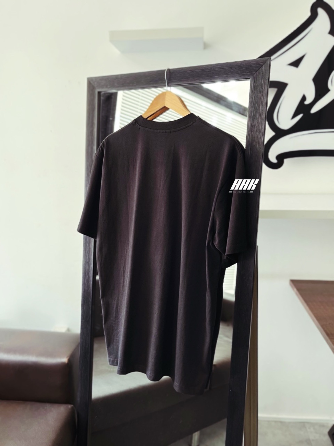 TEDDY ISLAND TEE - TWIN TEDDY BACK VIEW (22SS11) - BLACK