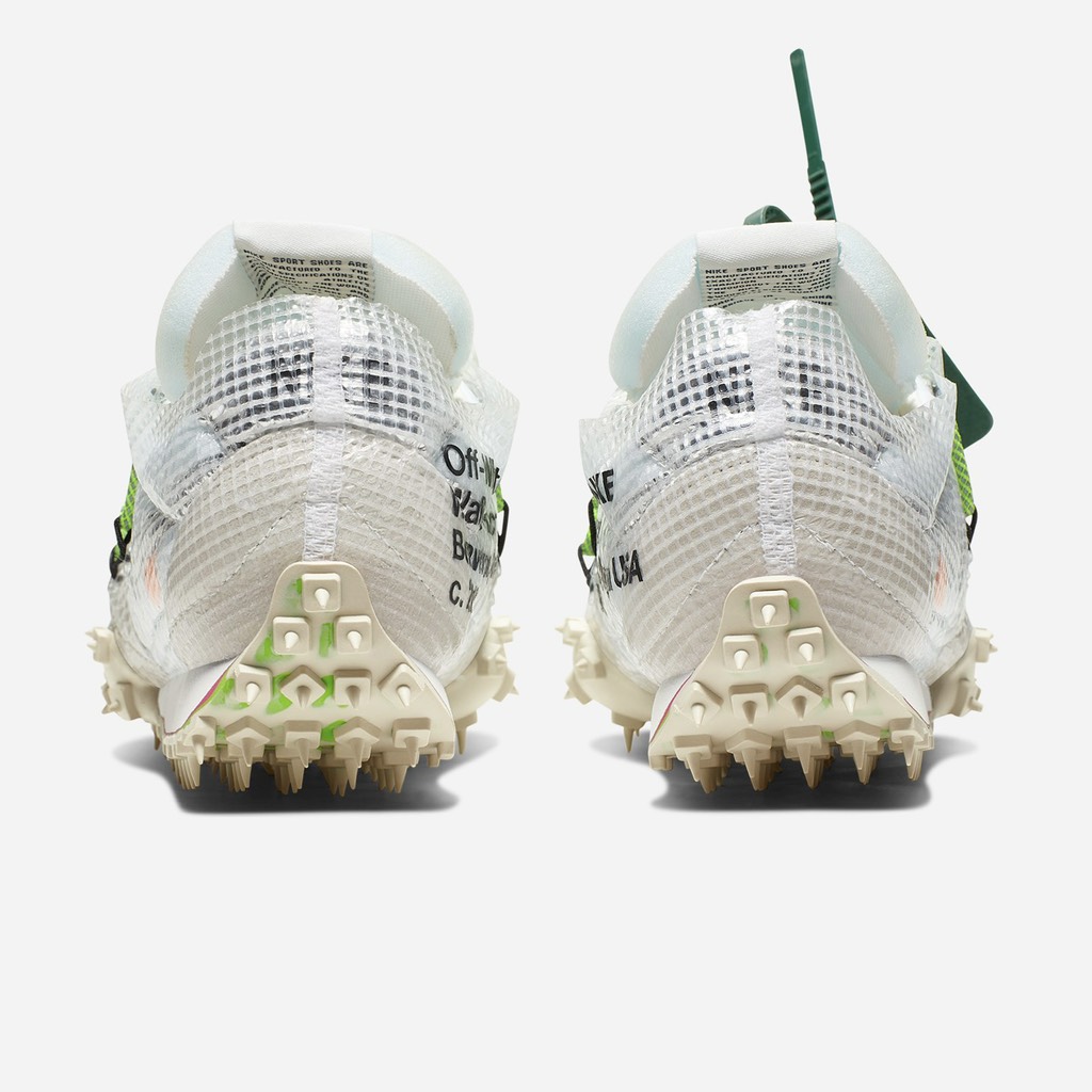 NIKE WAFFLE OFF WHITE RACER ELECTRIC GREEN - CD8180 100