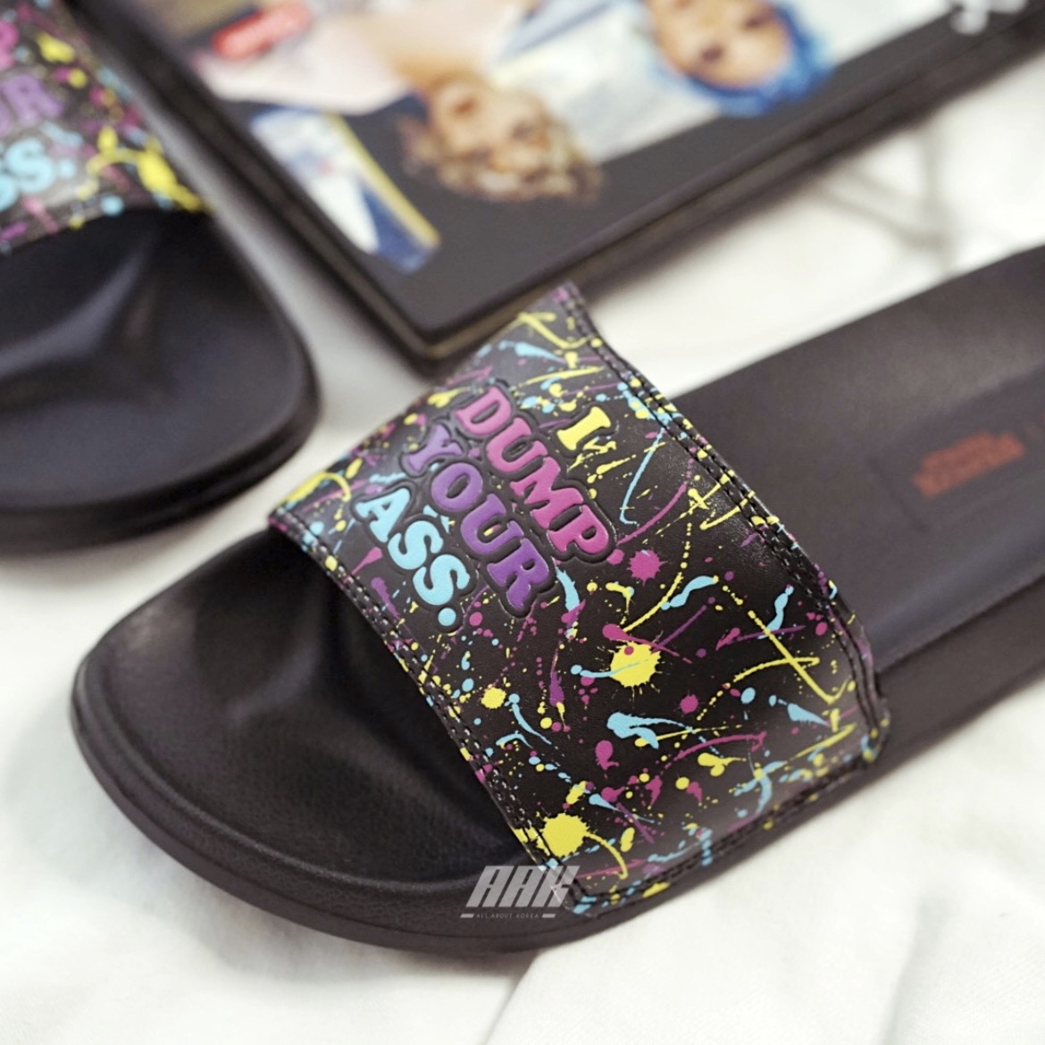 SPAO X NETFLIX I DUMP YOU ASS SLIPPERS