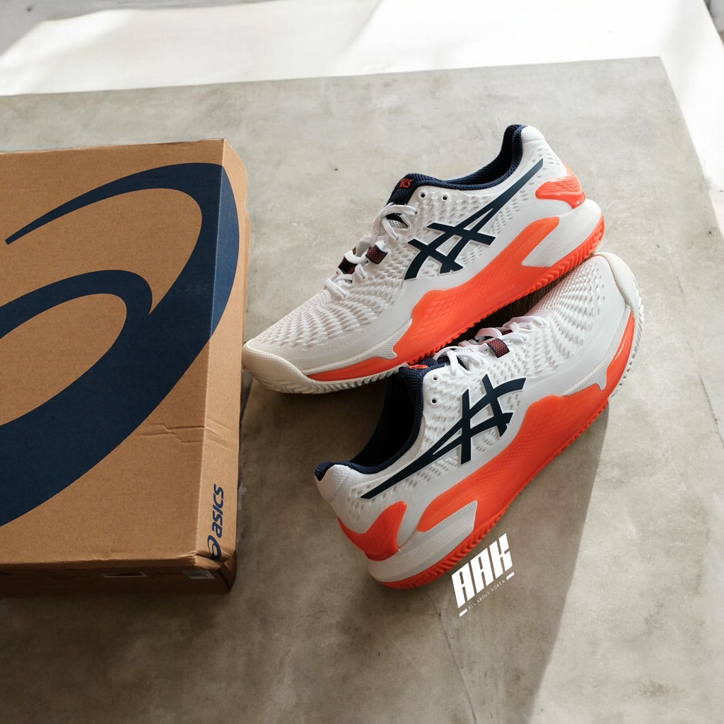 Asics GEL-RESOLUTION 9 CLAY ORANGE (1041A375-102)