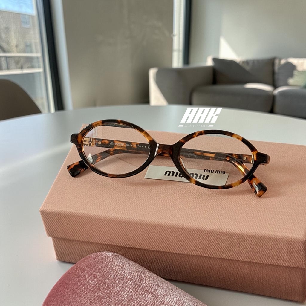 Miu Miu Eyeglasses "Havana Brown" (0MU04ZSVAU08N)