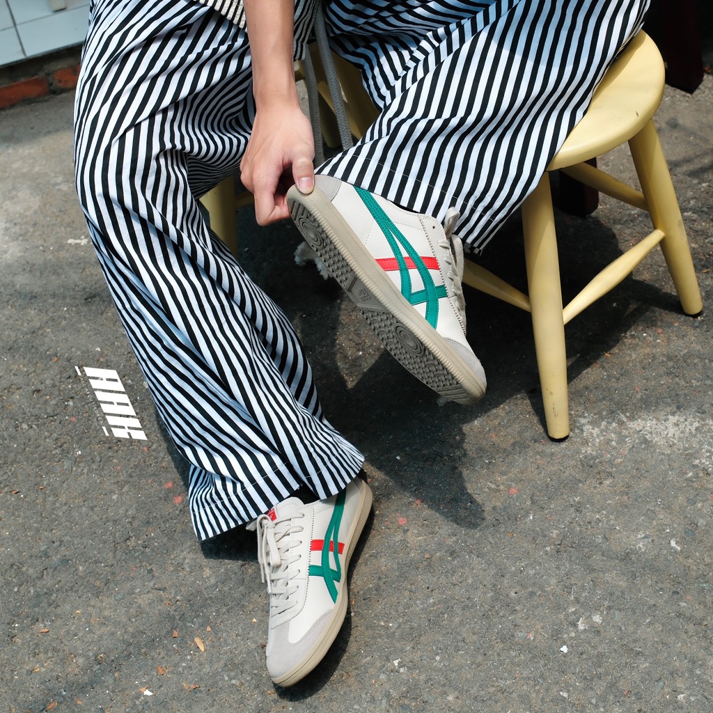ONITSUKA TIGER TOKUTEN WHITE/GREEN (1183C095-200)