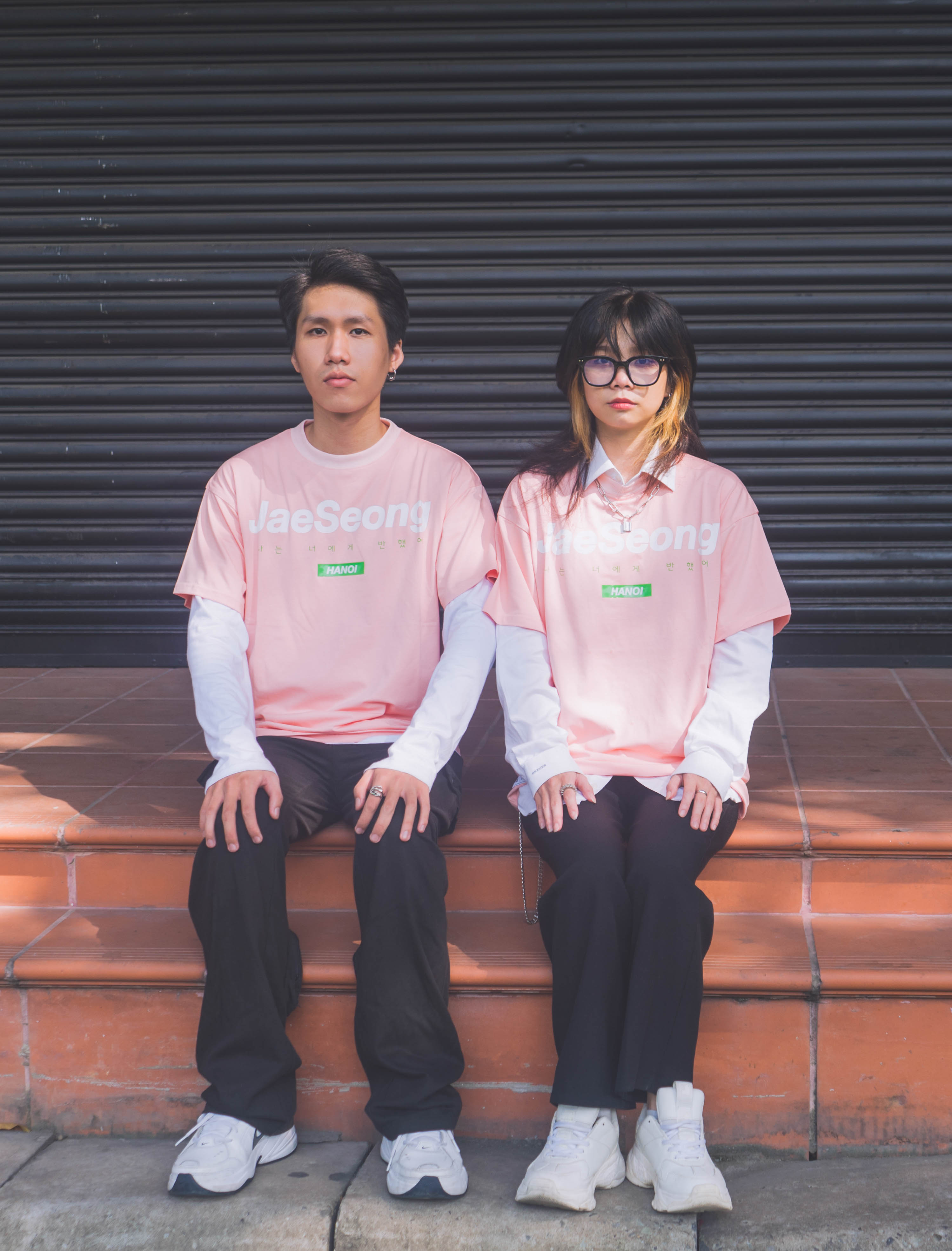 JAESEONG HANOI BOX LOGO T-SHIRT