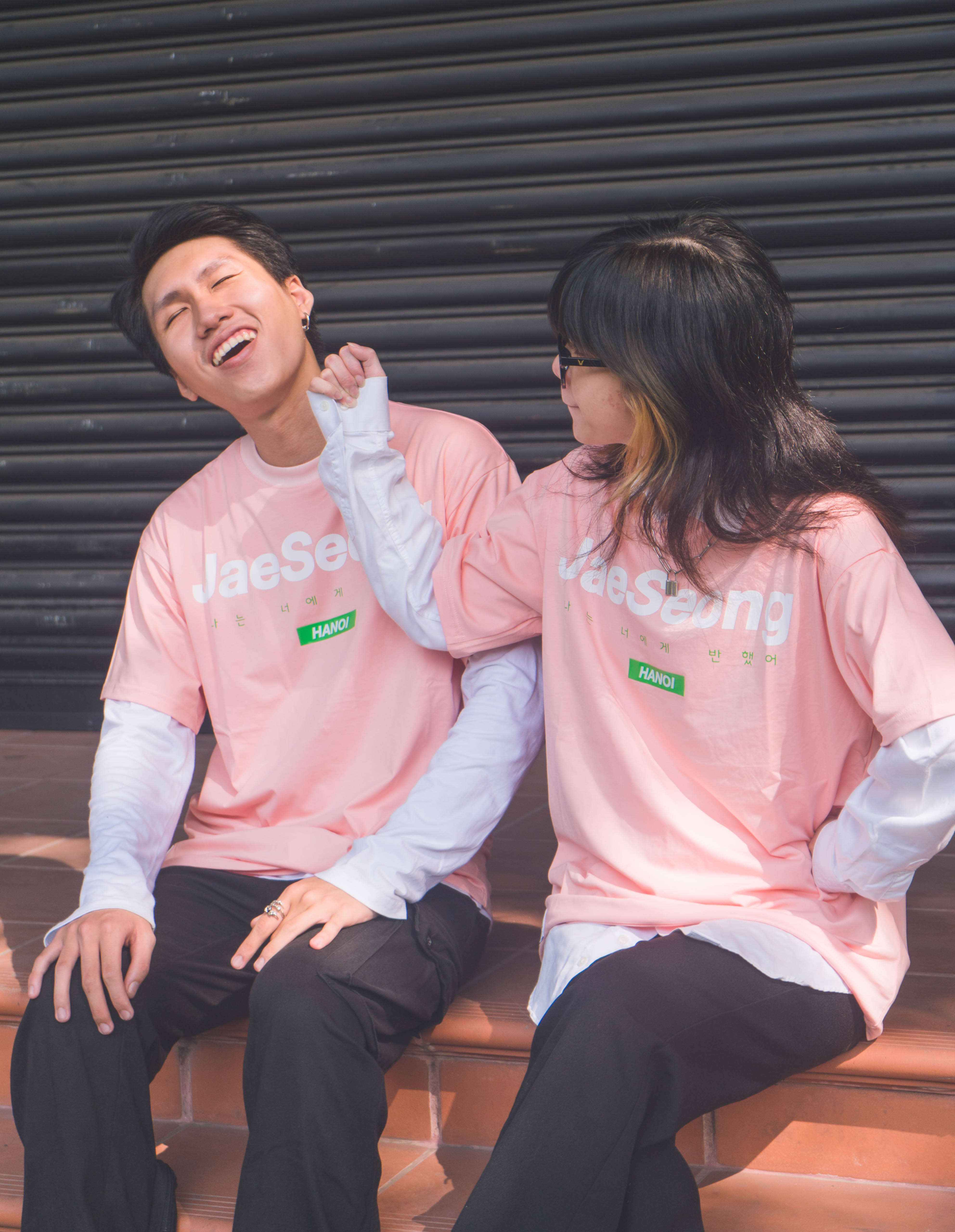 JAESEONG HANOI BOX LOGO T-SHIRT