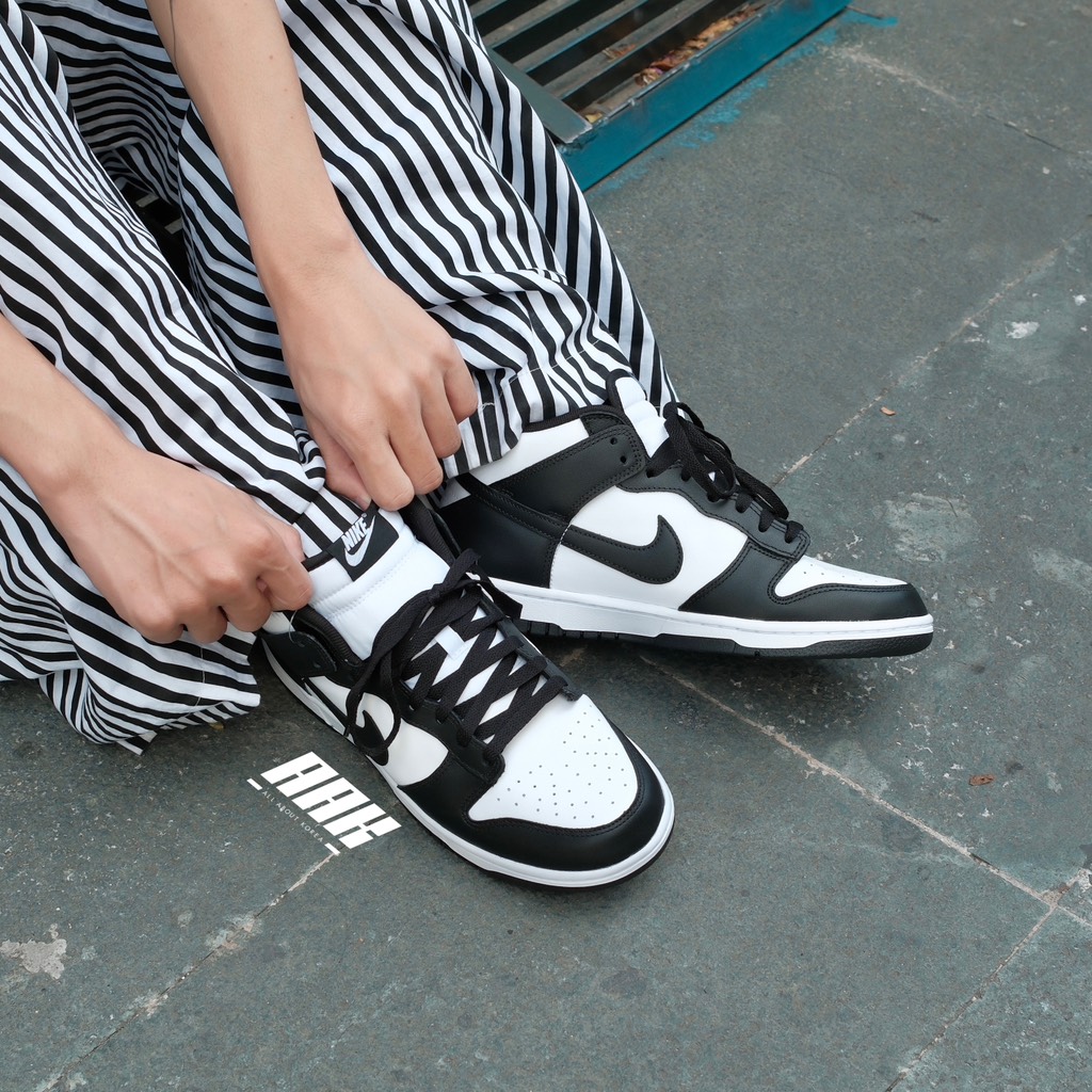 NIKE DUNK MID PANDA - FQ8784 100