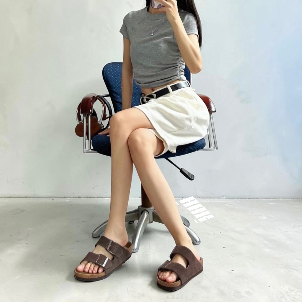 Devo Life Double Strap Arizona Suede / DARK BROWN (119WR02618)