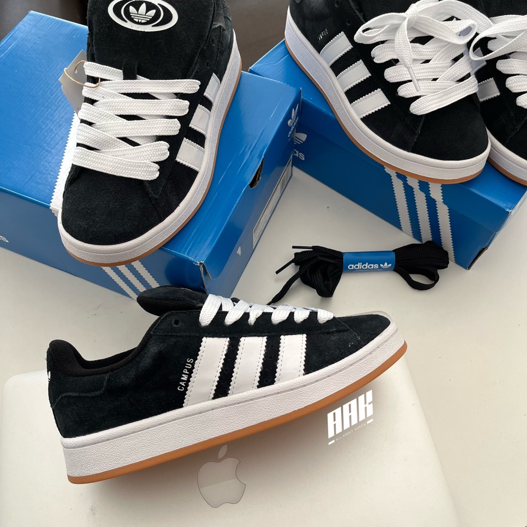 ADIDAS CAMPUS-Black-HQ8708