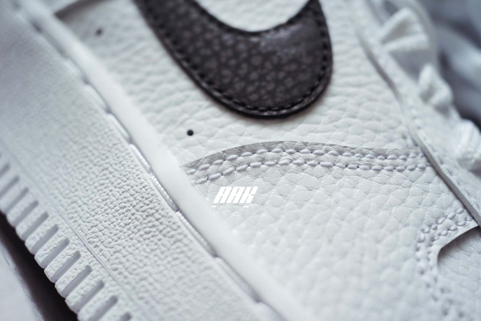 NIKE AIR FORCE 1 (GS) WHITE/BLACK - CT3839 100