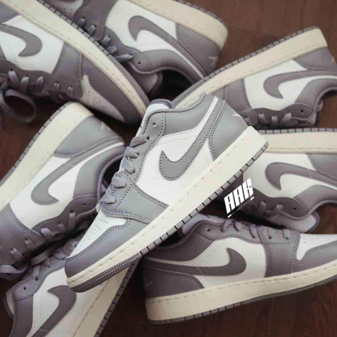 AIR JORDAN 1 VINTAGE GREY LOW - 553560 053