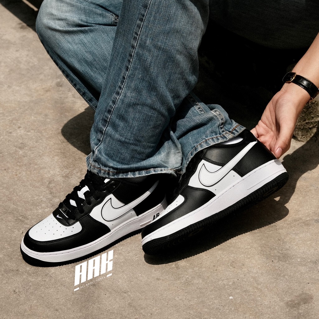 NIKE AIRFORCE 1 07 LV8 'Panda' - DV1621 001