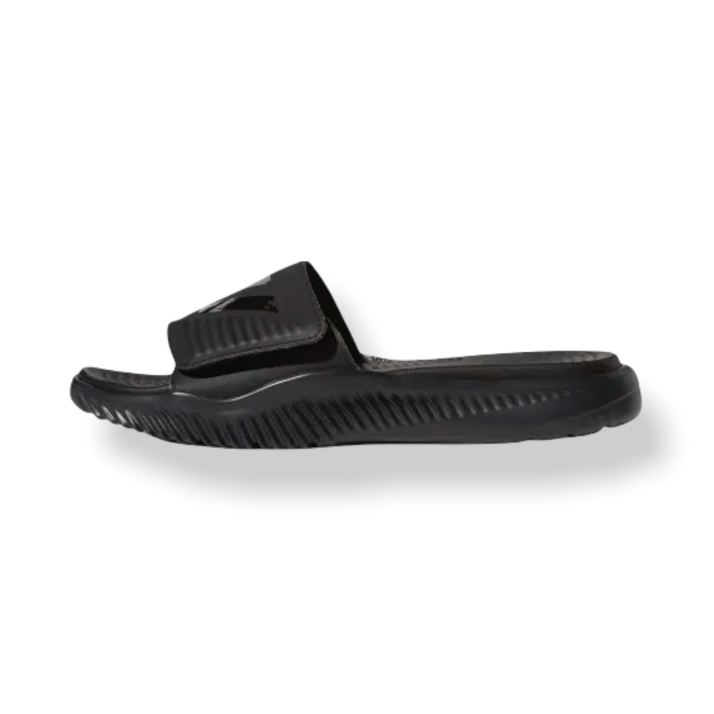 ADIDAS ALPHABOUNCE SLIDE BLACK WHITE - BA8775