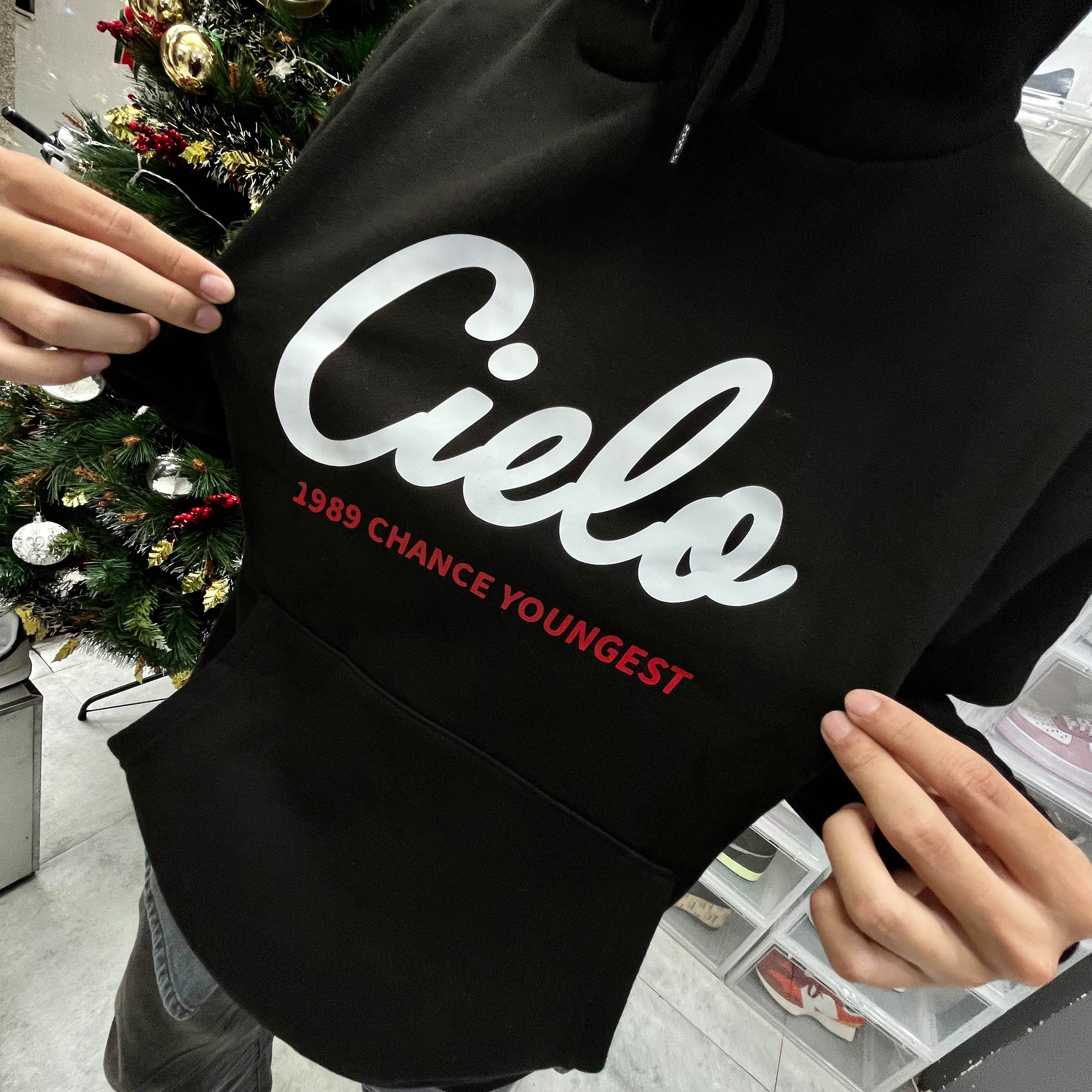 ACOVER CURSE CIELO HOODIE - BLACK