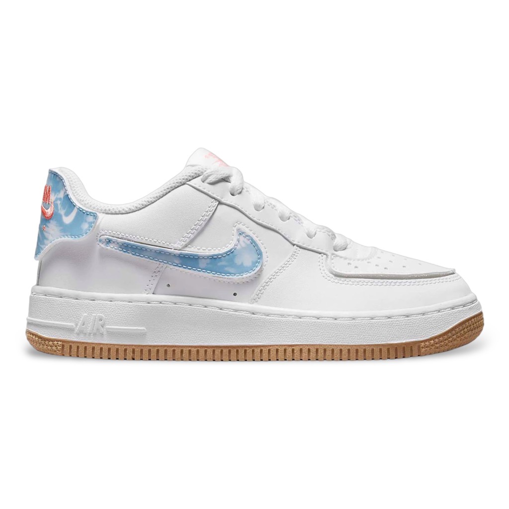 Nike Air Force 1/1 Low White Bleached Coral Gum - DM1020-100