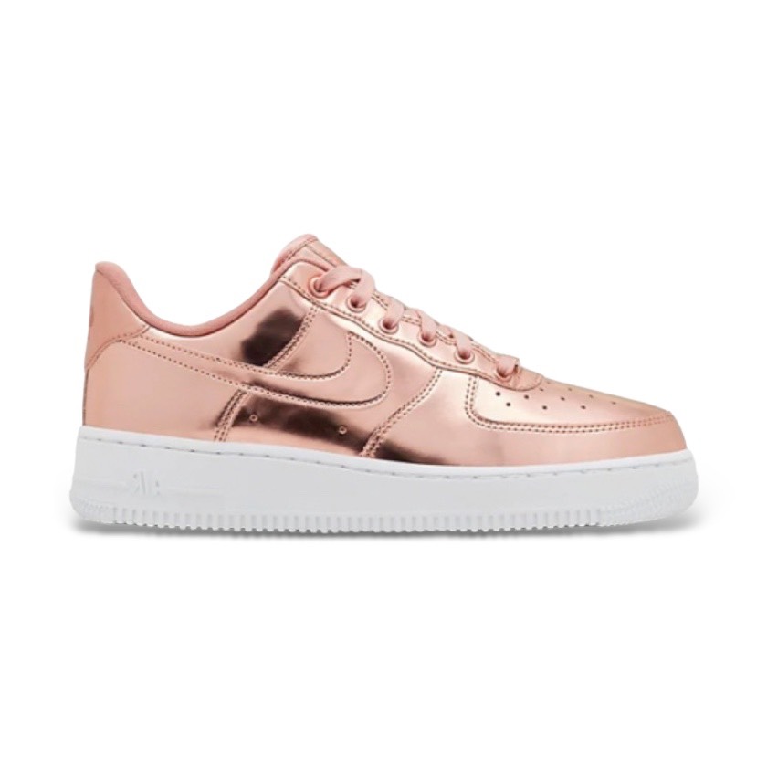 NIKE AIR FORCE 1 SP ROSE METALLIC GOLD CQ6566 900