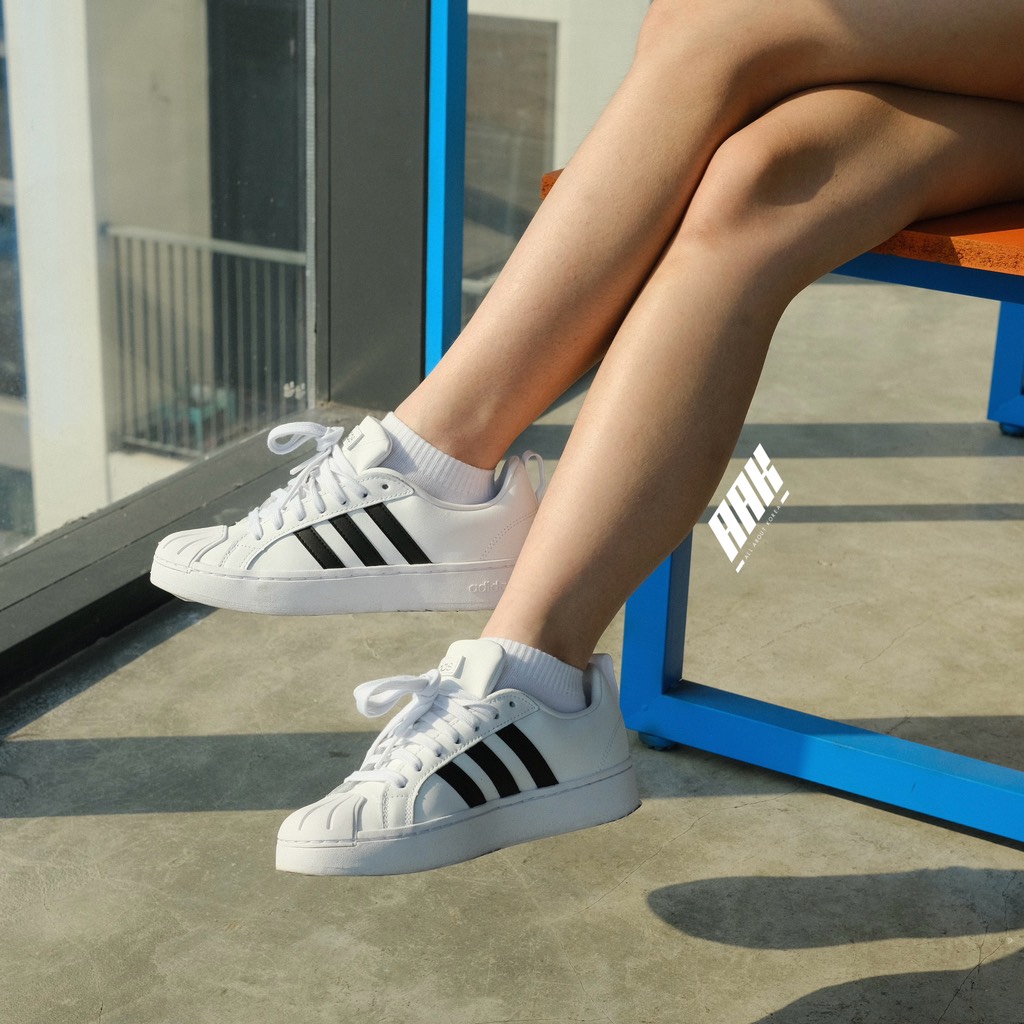 ADIDAS STREET CHECK WHITE/BLACK  ( GW5493 )