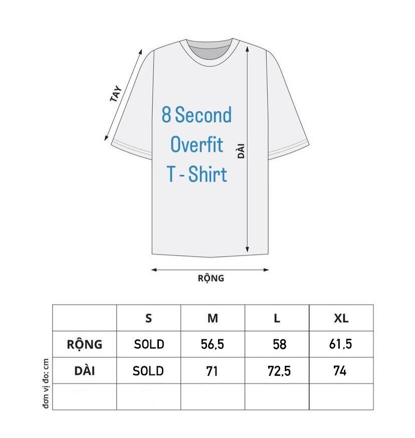 8seconds Garment Dying Overfit T-Shirt