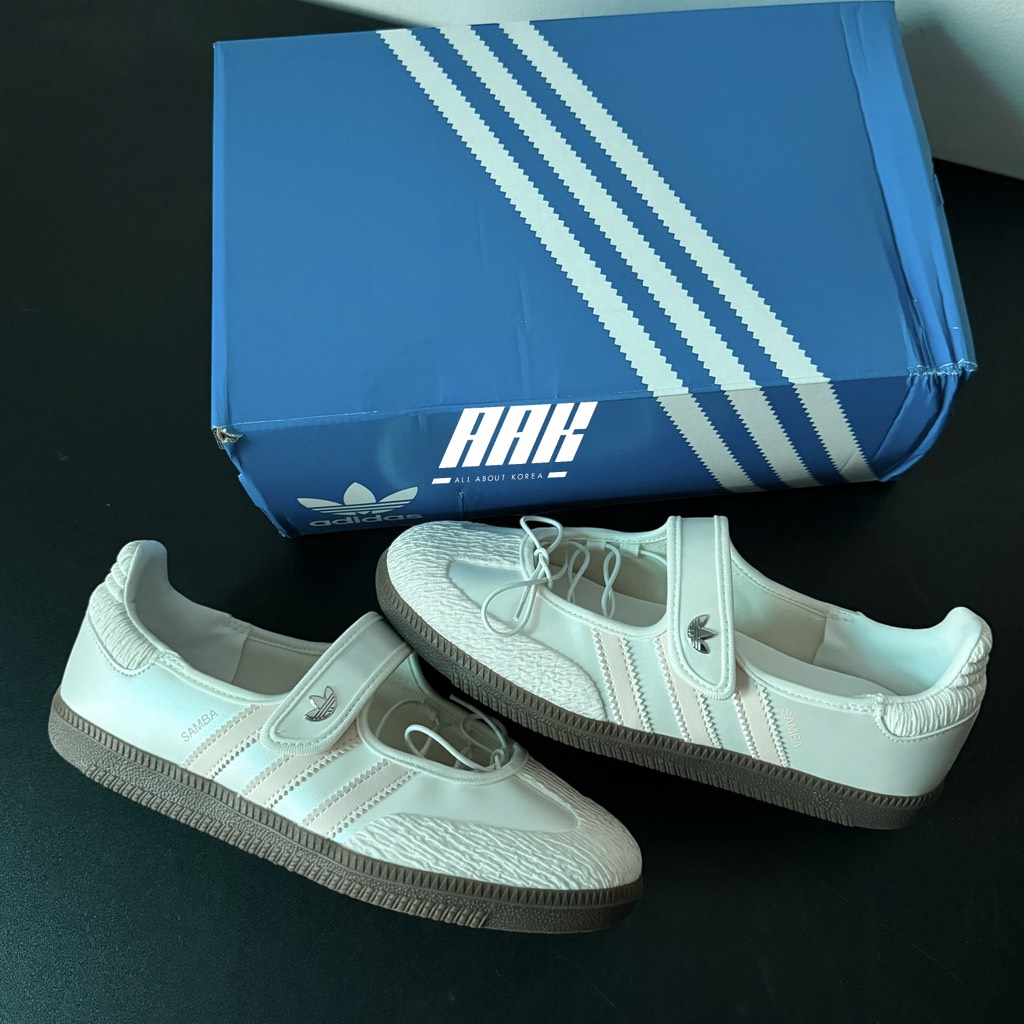 ADIDAS SAMBA MARY JANE 'Cloud White Pink' (JR4482)
