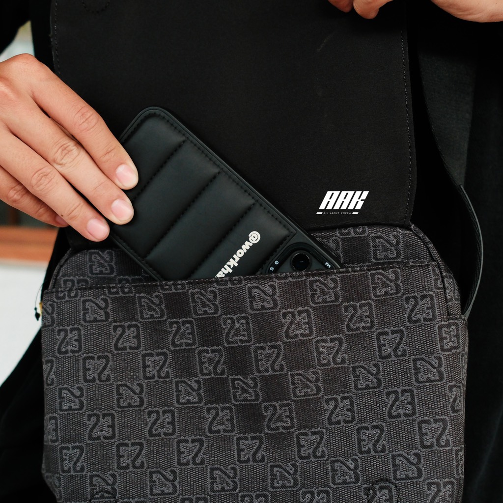 JORDAN SHOULDER BAG MONOGRAM / BLACK LIMITED EDITION  (FJ6790 010)