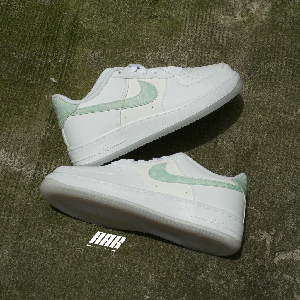 NIKE AIR FORCE 1 LOW LV8 GS "PASTEL PAISLEY" - FJ7706 131