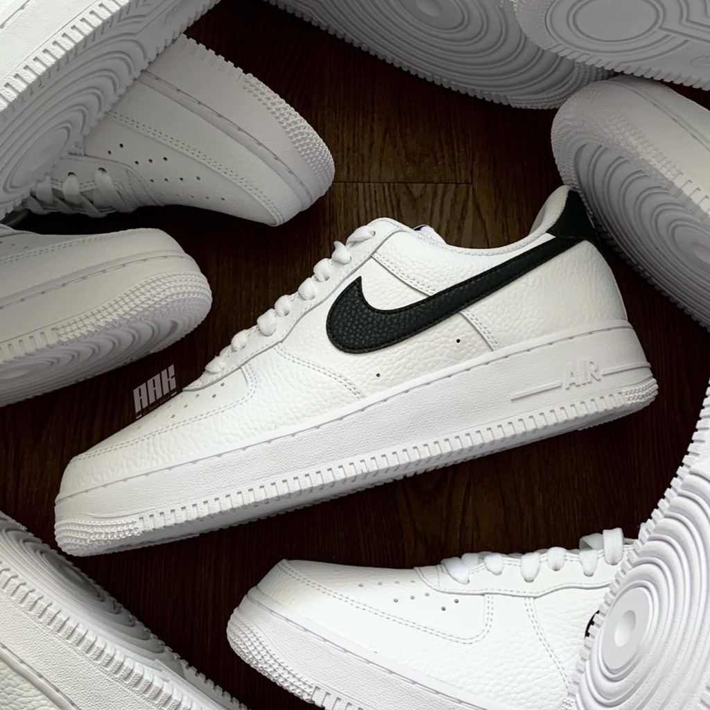 NIKE AIR FORCE 1 LOW WHITE BLACK - CT2302 100