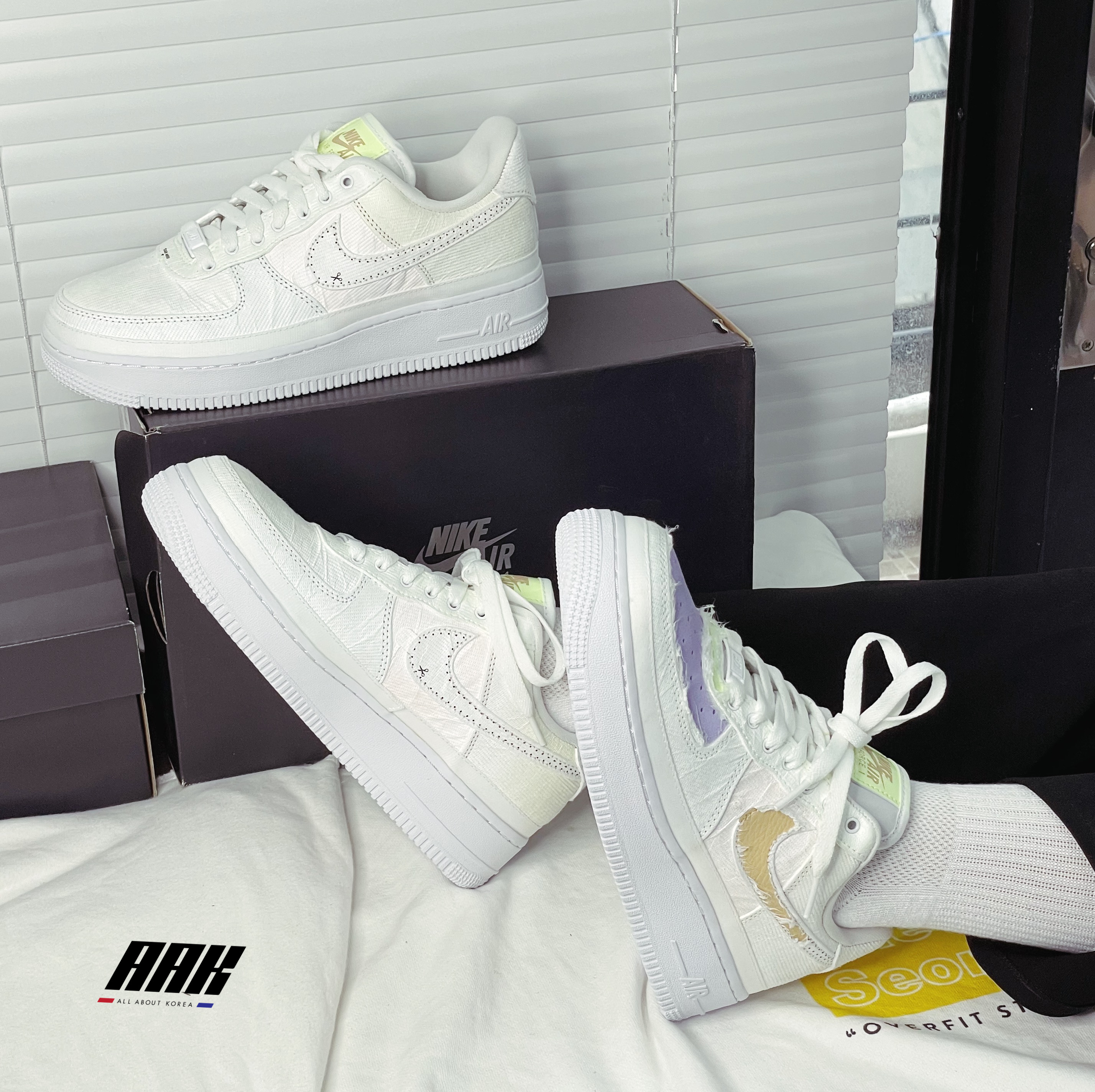 NIKE AIR FORCE 1 LOW PASTEL REVEAL - DJ6901 600