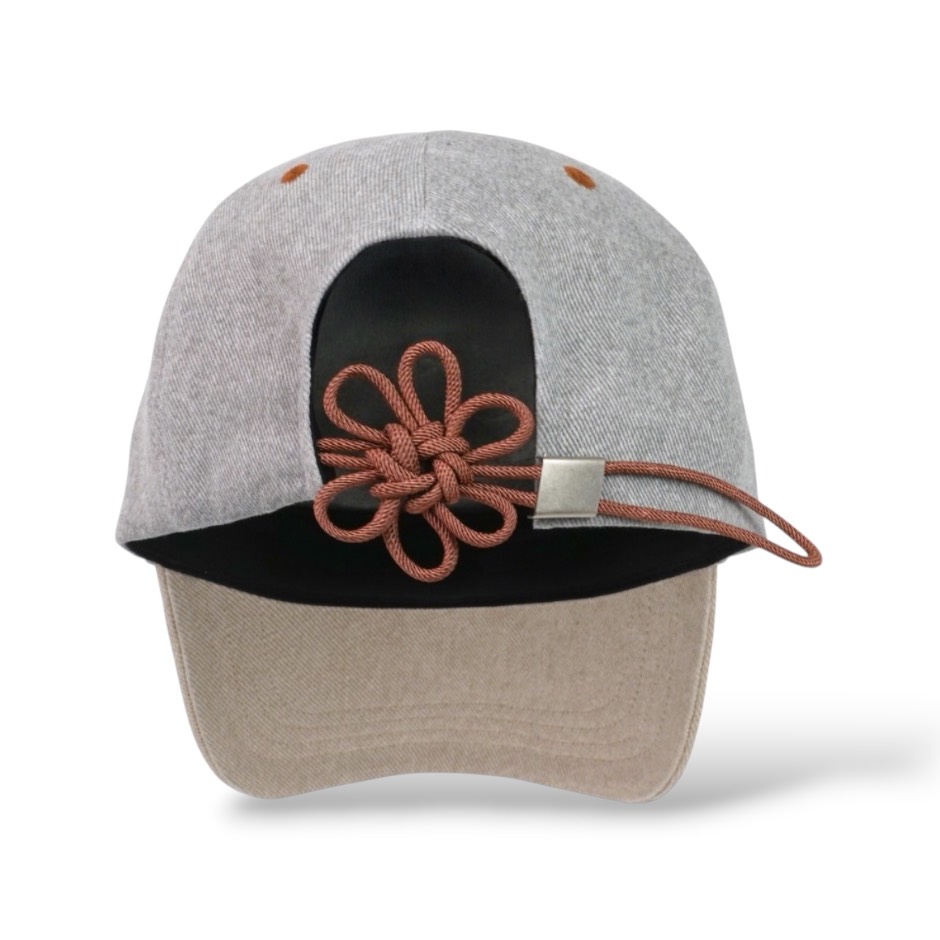 ONGO TWO TONE LOGO CAP_COTTON ( Sand )