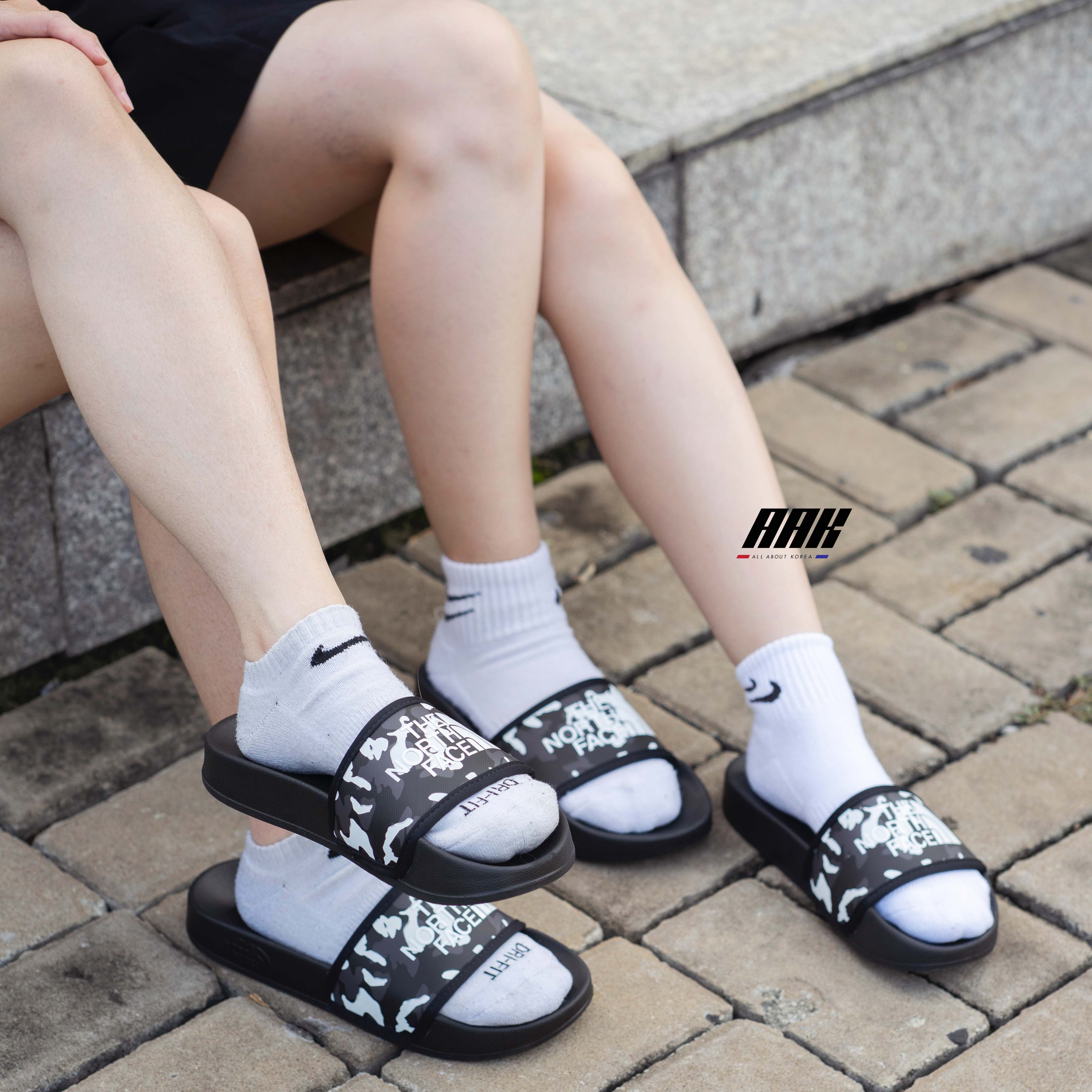 THE NORTH FACE SLIDES WHITE-CAMO - NF0A4T2RKY4-080