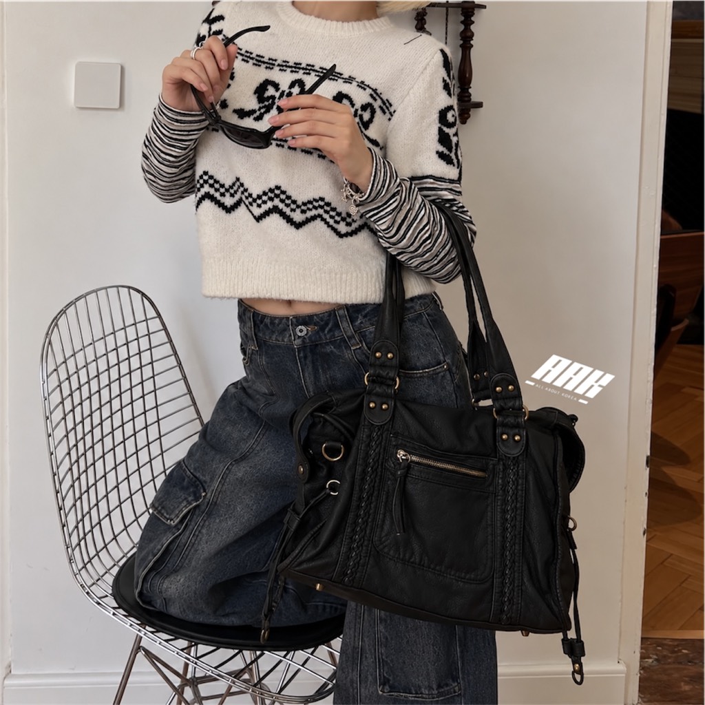 BLACKUP Fringe Hilleng Bag