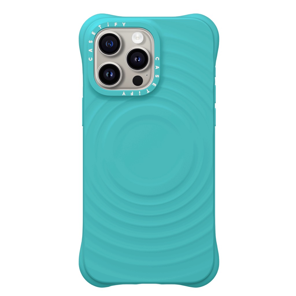 Ripple Case - Mint Blue Essentials by CASETiFY™"