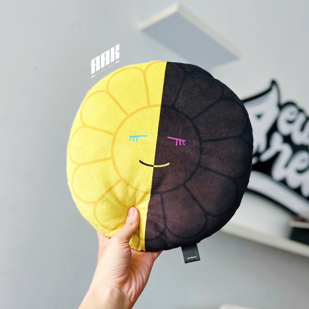 KAIKAIKIKI X HIKARU CUSHION YELLOW BLACK