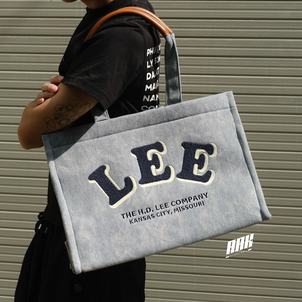 LEE LOGO TOTE BAG (LE230005M-602)