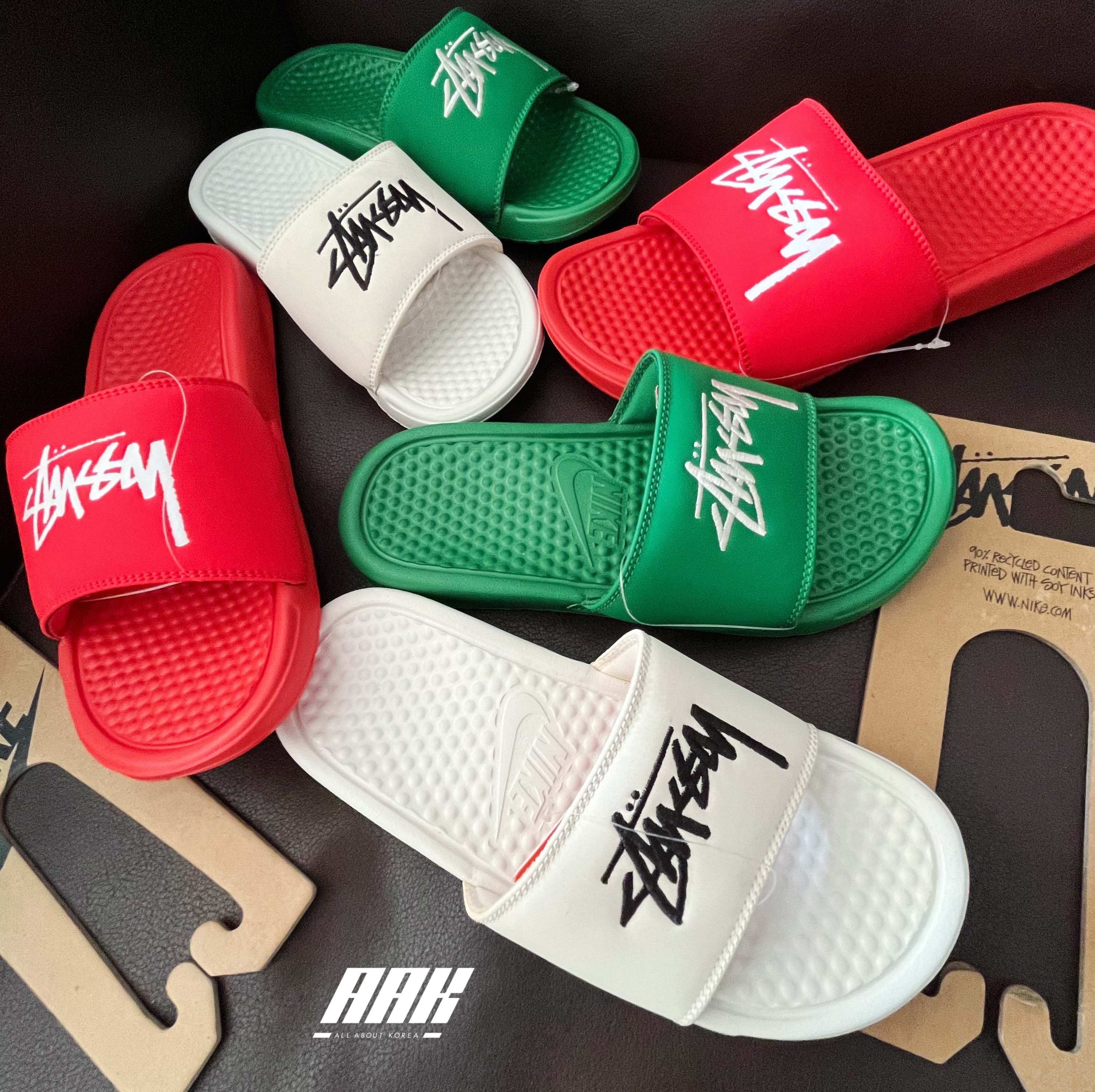 BENASSI X STUSSY HABANERO RED - CW2787 600