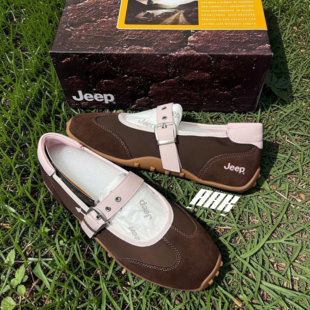 Jeep Mary Jane Vintage Suede ''Brown'' (P661W13404)