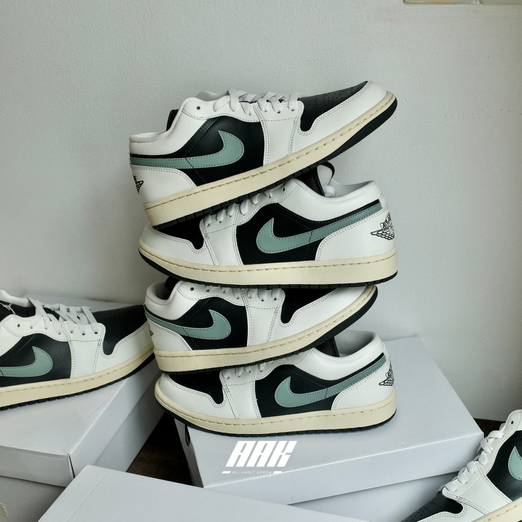 NIKE AIR JORDAN 1 LOW 'JADE SMOKE’ -DC0774 001
