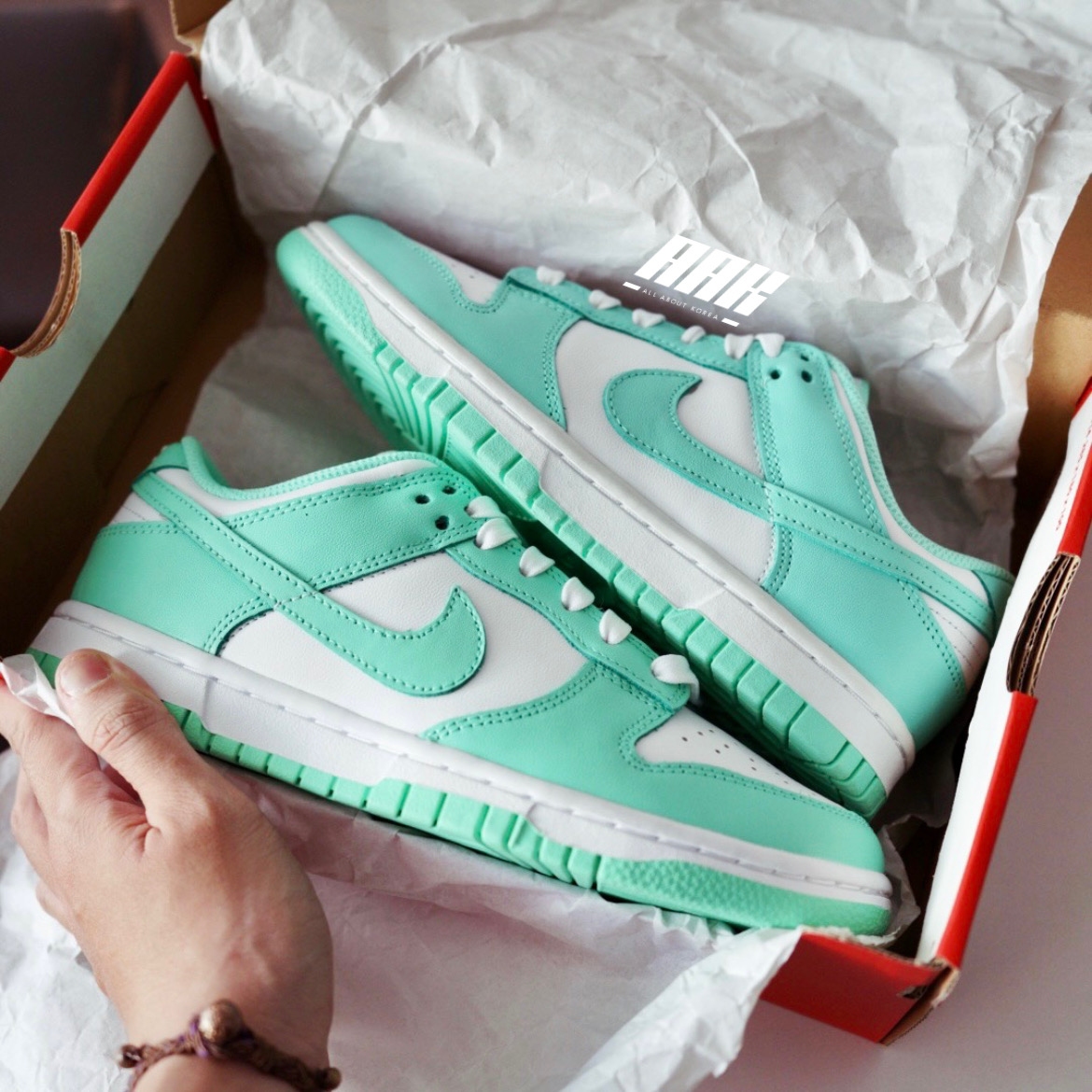 Nike Dunk Low W (DD1503 105) ‘Green Glow’