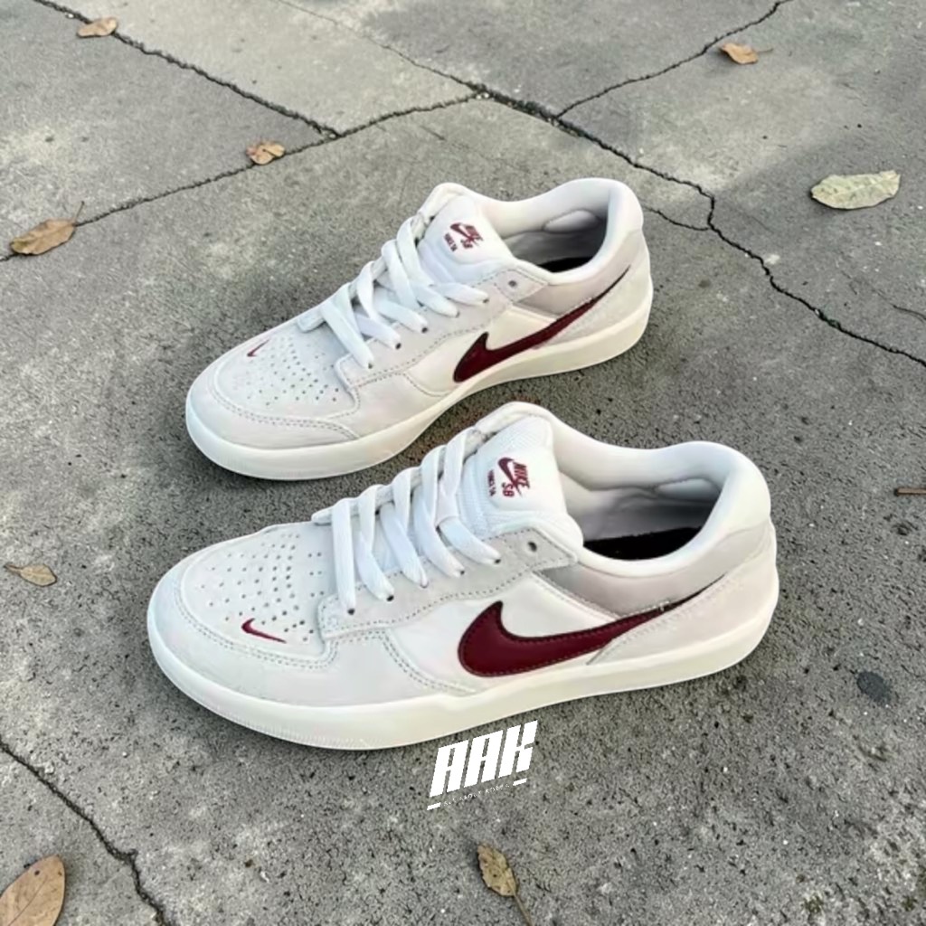 Nike SB Force 58 ‘Light Smoke Burgundy’ (FQ7637-001)