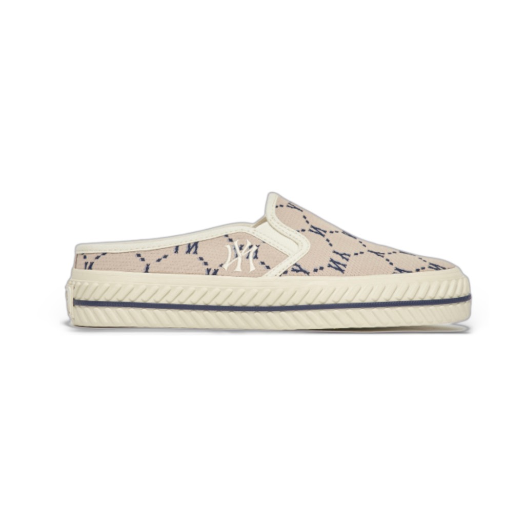 MLB Mule Slip On Dia Monogram 50BGS Beige