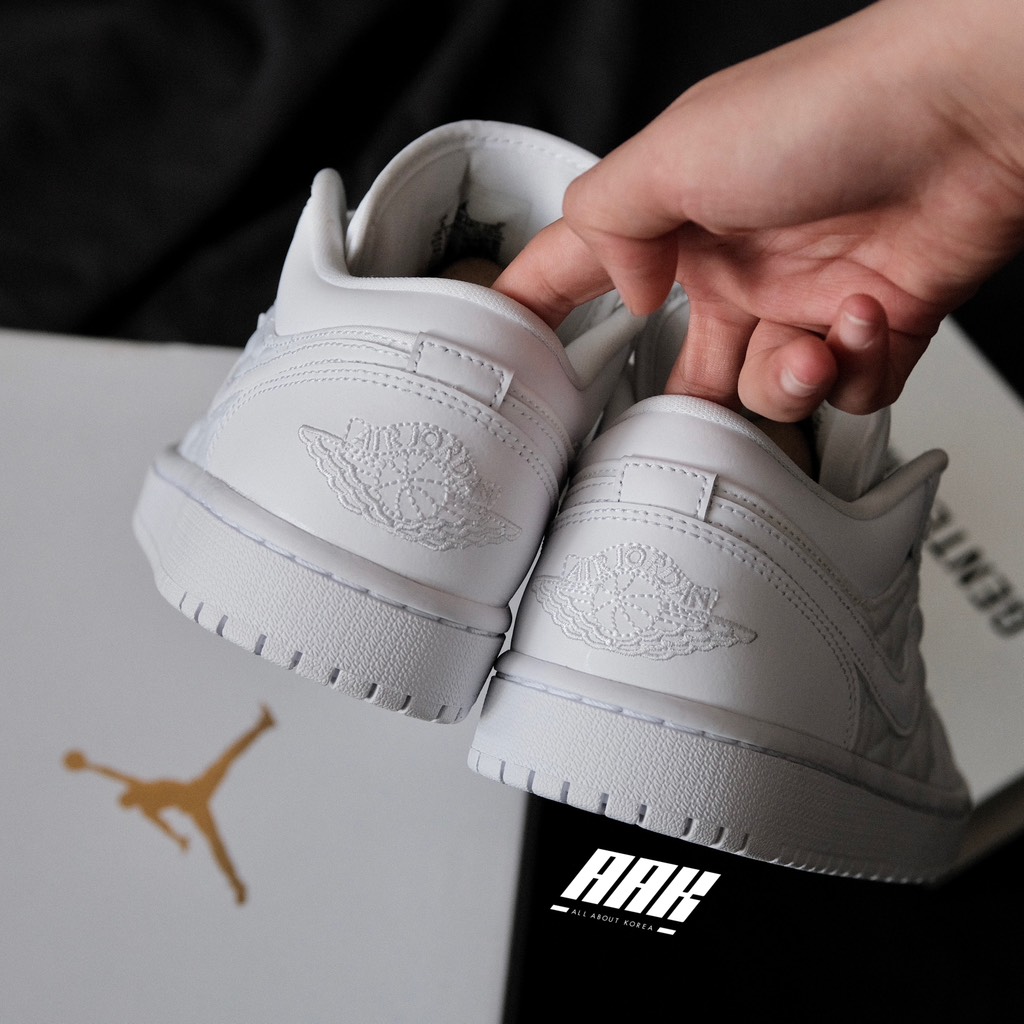 AIR JORDAN 1 LOW QUILTED WHITE ( DB6480 100)