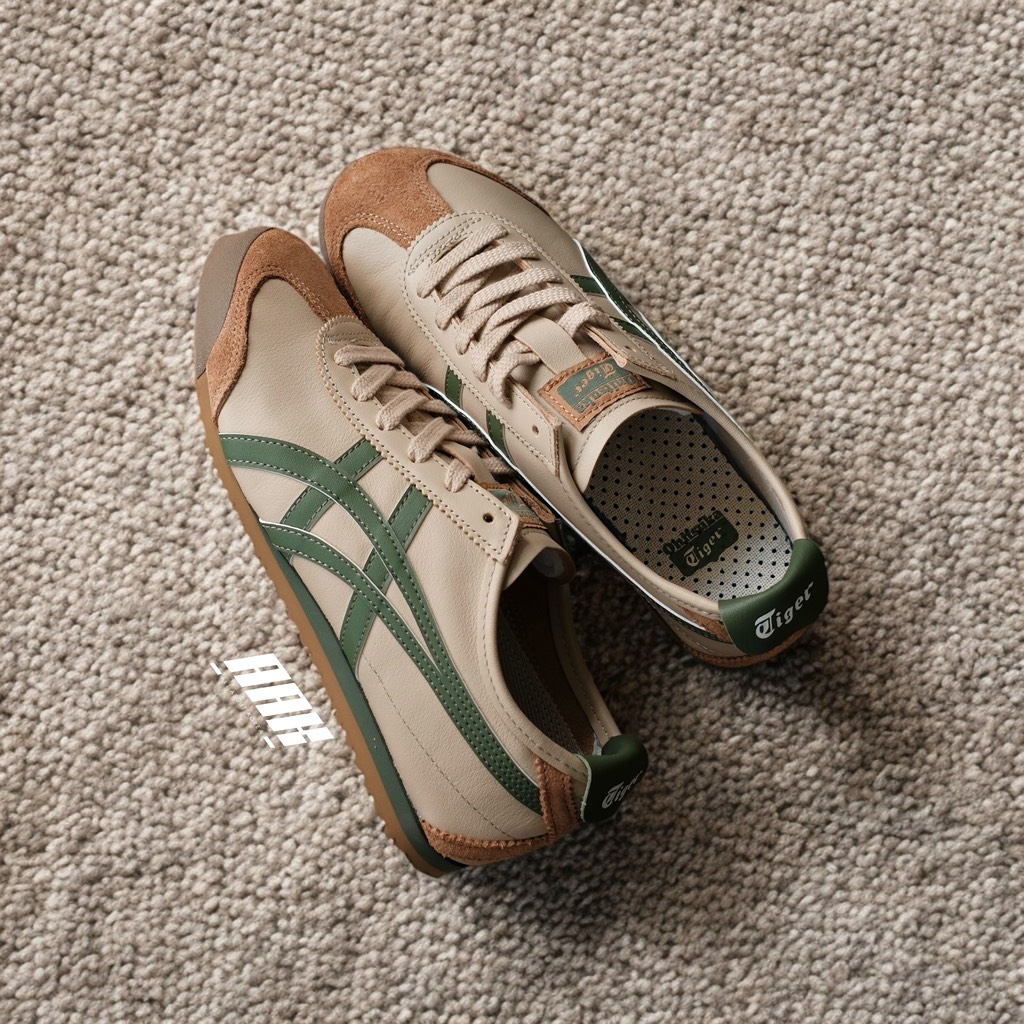 ONITSUKA TIGER "BEIGE GRASS GREEN '(1183C102-250)