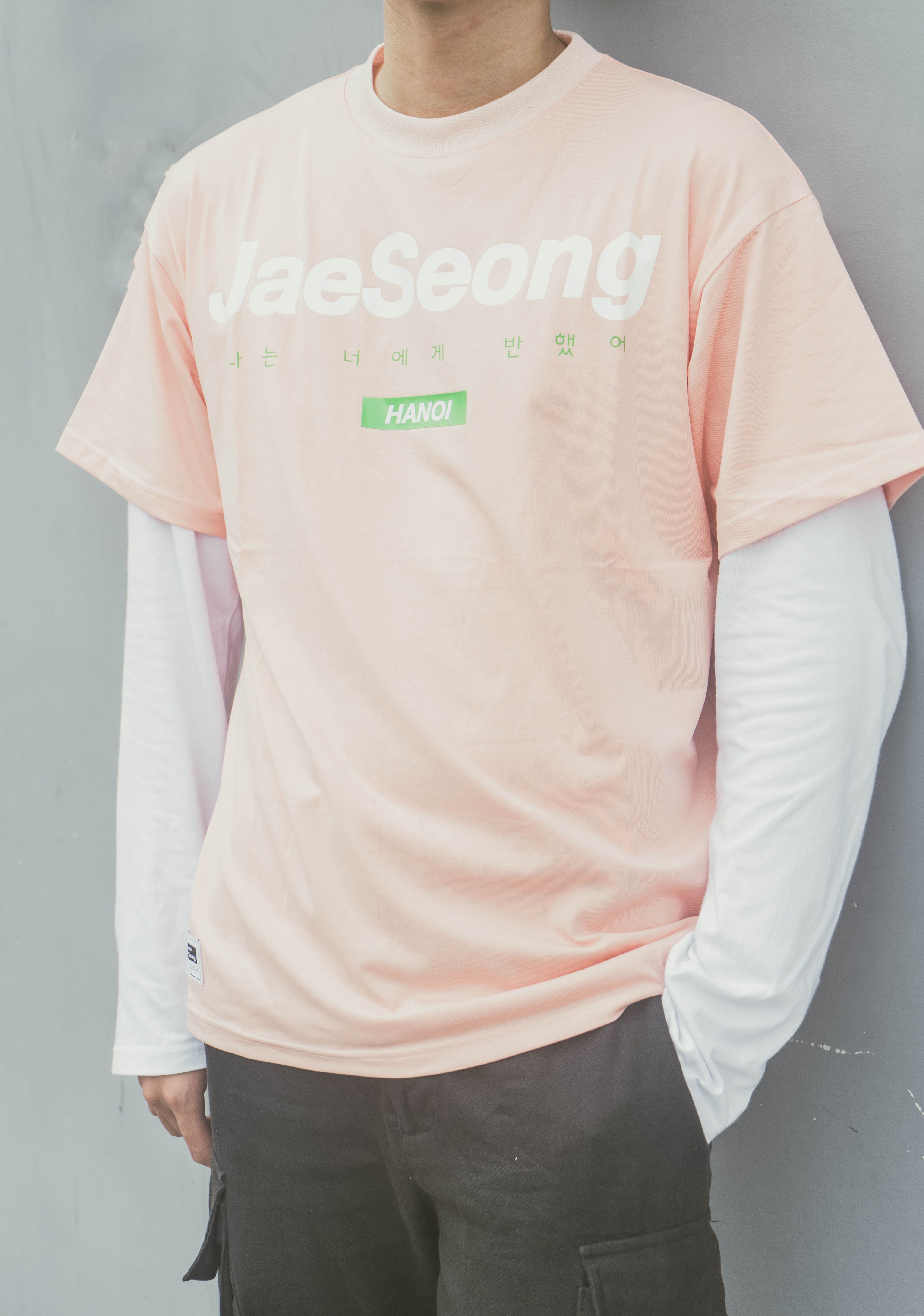 JAESEONG HANOI BOX LOGO T-SHIRT