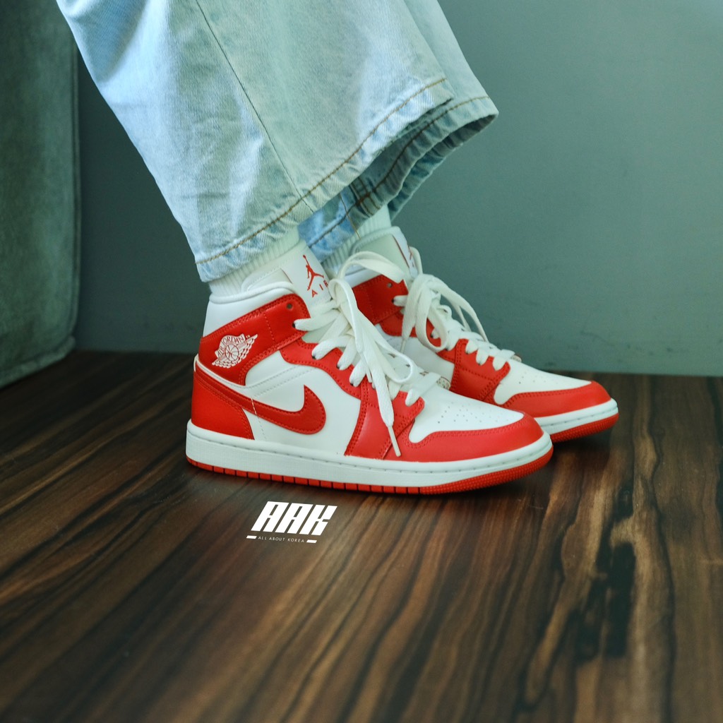 NIKE AIR JORDAN 1 MID 'SYRACUSE' - (BQ6472 116)