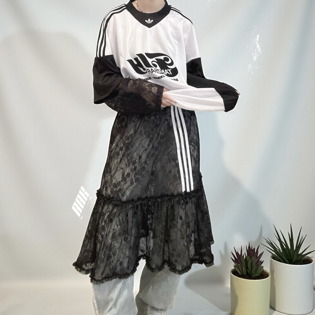 Adidas Original Lace Skirt / Black ( KD2289 )