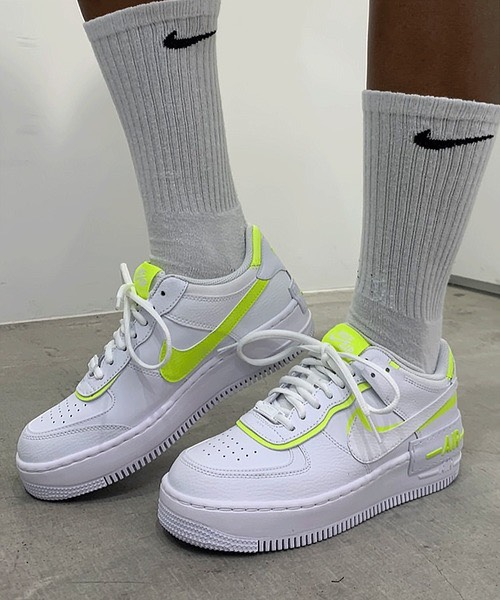 NIKE AIR FORCE 1 SHADOW WHITE LEMON - CI0919 104