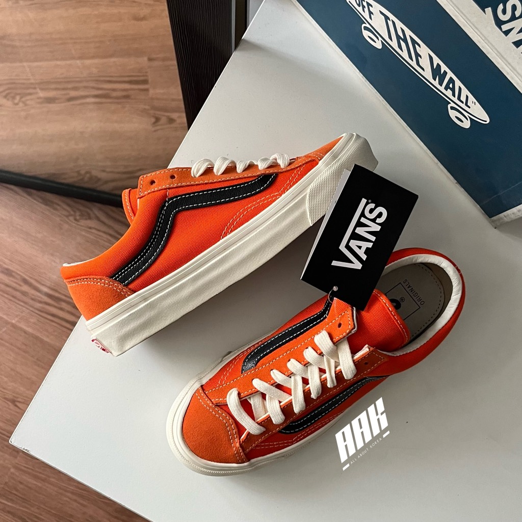 VANS VAULT STYLE 36 LX RED ORANGE - VN0A4BVEVZH