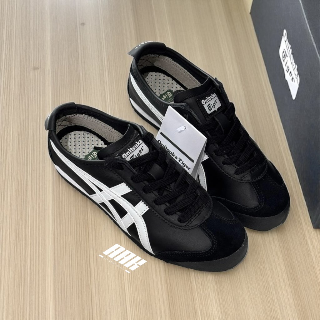 ONITSUKA TIGER MEXICO 66 'BLACK/WHITE"  (1183C102 001)