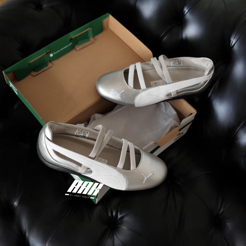 PUMA SPEEDCAT BALLET CORE  "SILVER " (401581 01 )