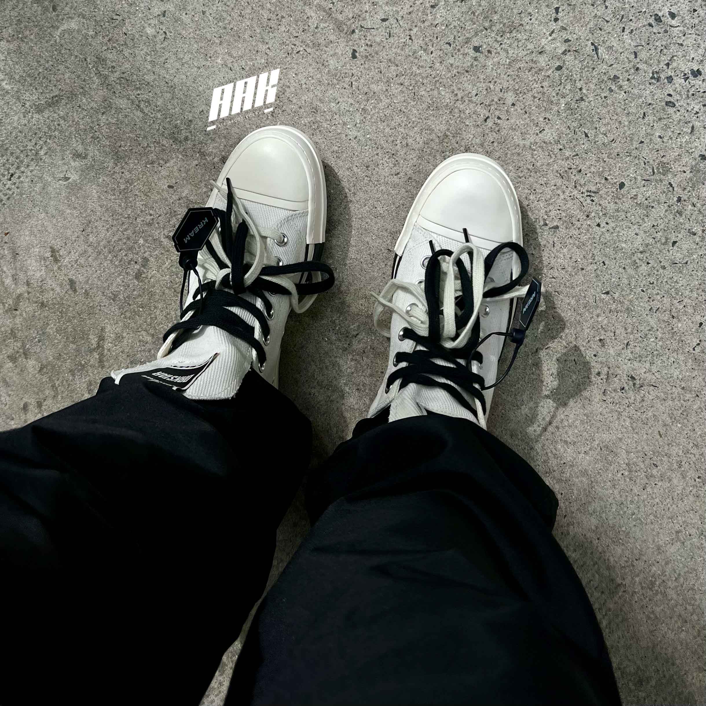 RICK OWEN x DRKSHDW DRKSTAR CONVERSE CHUCK 70 LOW ( A00134C)