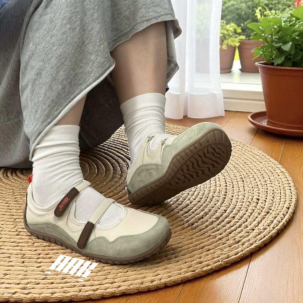 JEEP OUTDOOR LIFESTYLE LOW TOP BEIGE/GREEN ( P651W13112 )